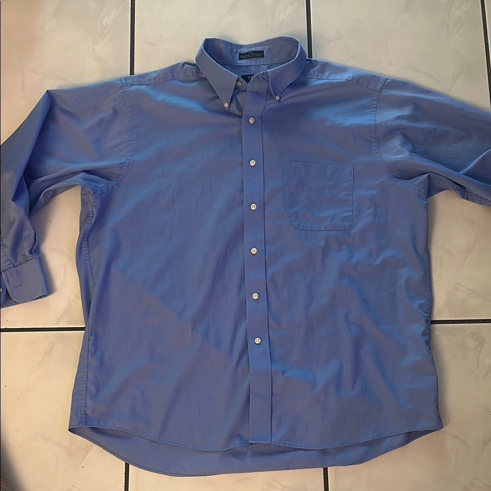 Light blue button down shirt